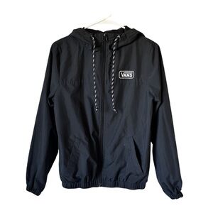 VANS DRAW STRING WINDBREAKER JACKET FOR WOMEN. Size…